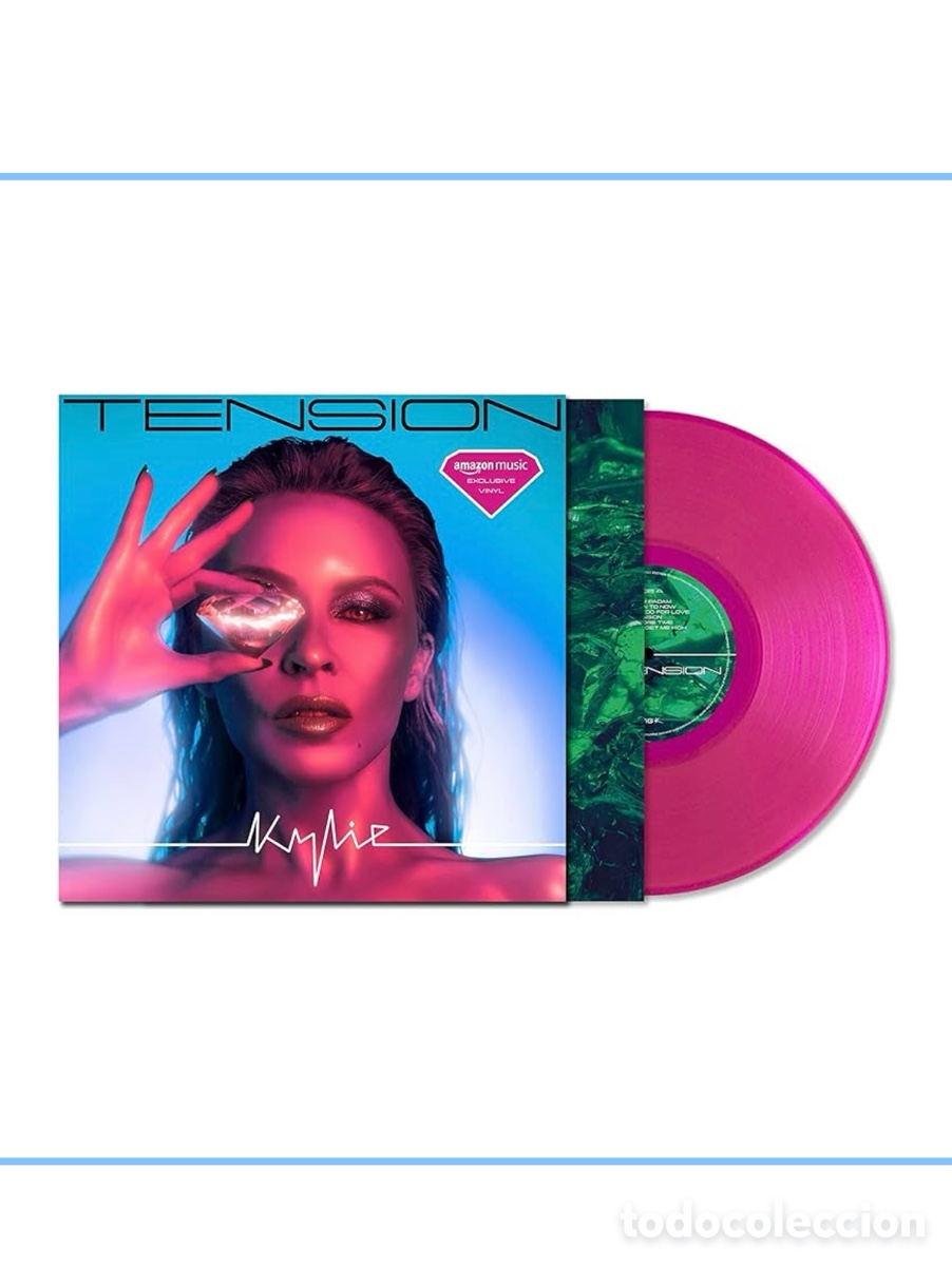 Discos de vinilo: KYLIE MINOGUE LO ALBUM ROSA NUEVO TENSION