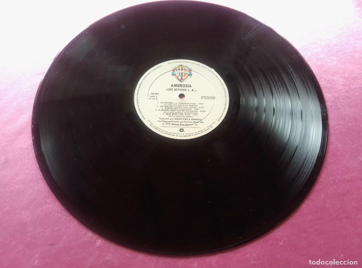 Discos de vinilo: AMBROSIA LIFE BEYOND 1978 LP MAC1 - Foto 2