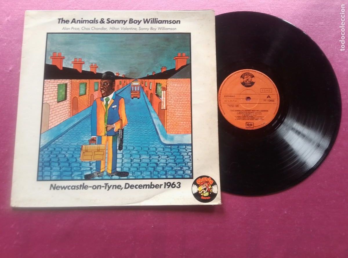 Discos de vinilo: THE ANIMALS SONNY BOY WILLIAMSON 1978 LP MAC1