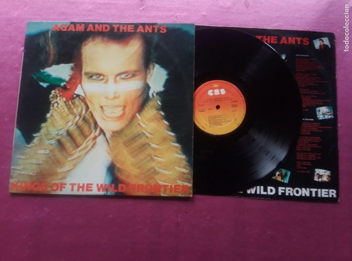Discos de vinilo: ADAM AND THE ANTS KINGS OF THE WILD CON ENCARTE LP MAC1