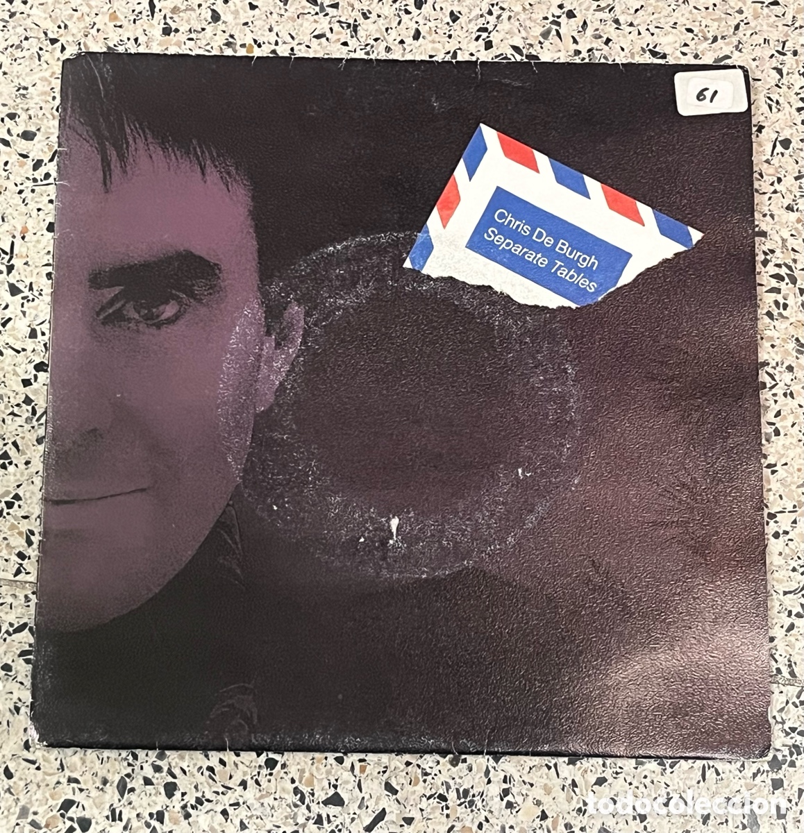 Discos de vinilo: Chris De Burgh - Separate Tables / Brother John - 7&rdquo; Single PROMO Spain 1992 A&M