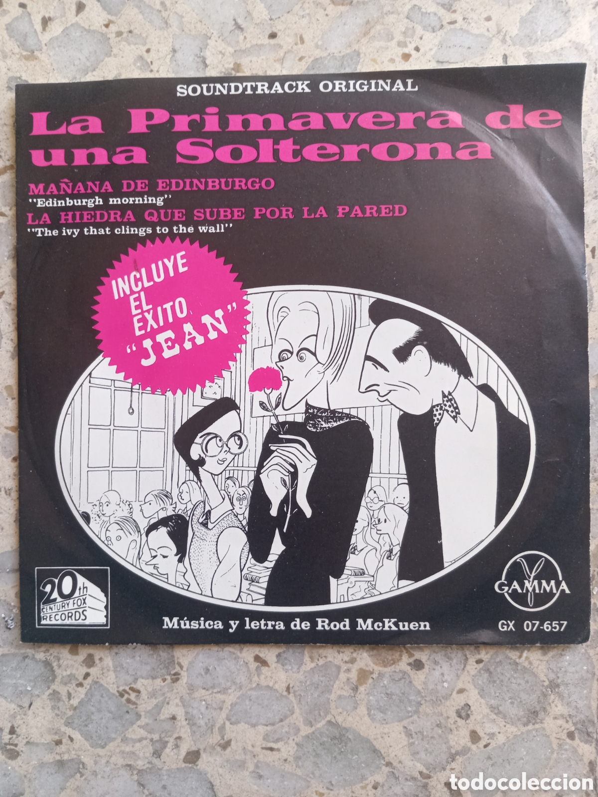 Discos de vinilo: EP LA PRIMAVERA DE UNA SOLTERONA ROD MCKUEN EDICION MEXICO
