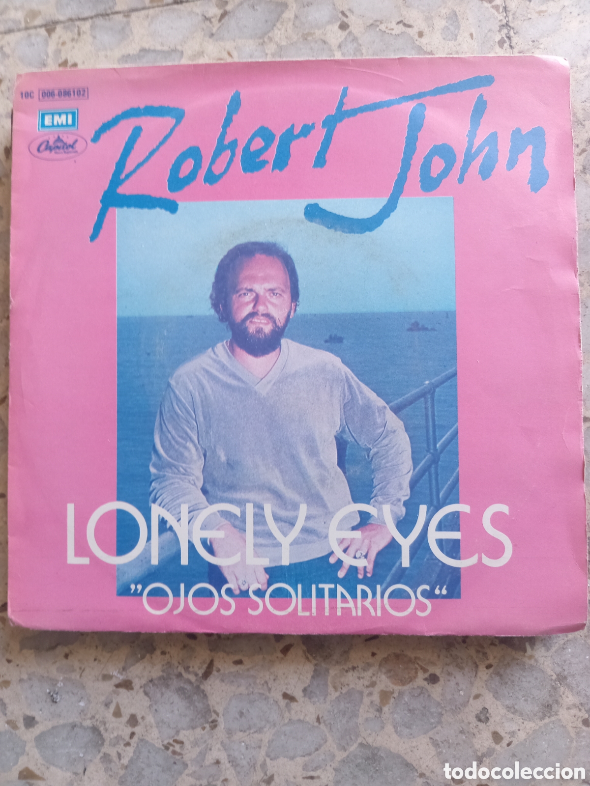 Discos de vinilo: SGL ROBERT JOHN LONELY EYES 1980 PROMO