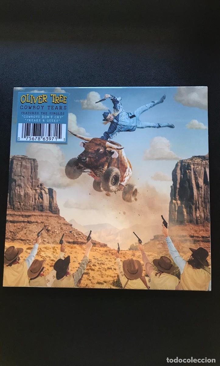 Discos de vinilo: Oliver Tree &lrm;Cowboy Tears Disco de vinilo LP primera edici&oacute;n CZ alone in a crowd