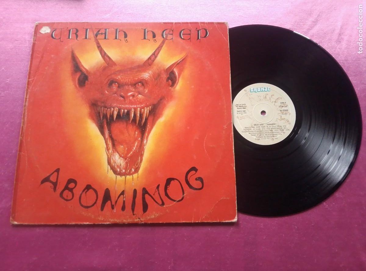 Discos de vinilo: URIAH HEEP ABOMINOG 1982 LP MAC1