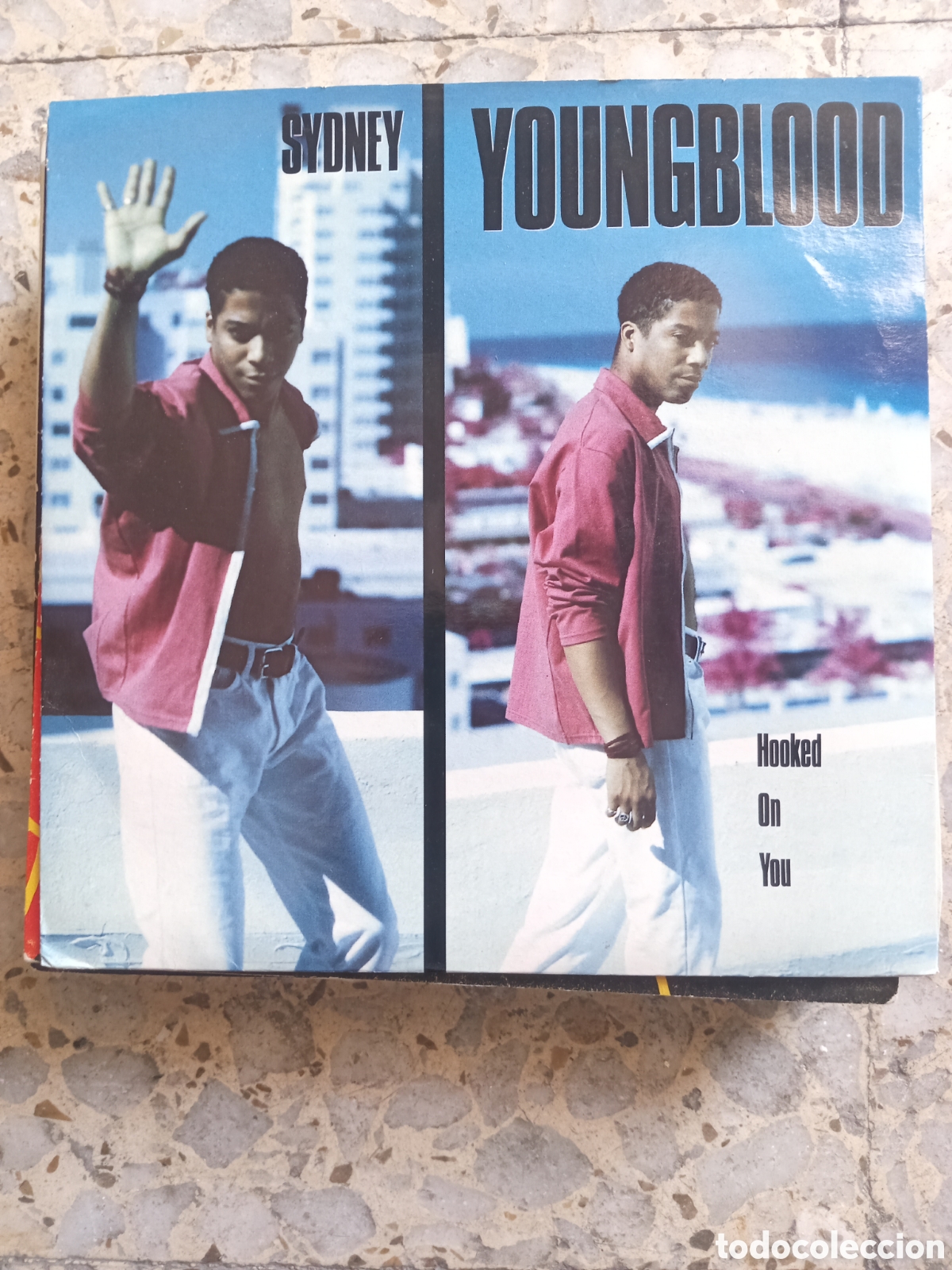 Discos de vinilo: SGL SYDNEY YOUNGBLOOD HOOKED ON YOU 1991 UK