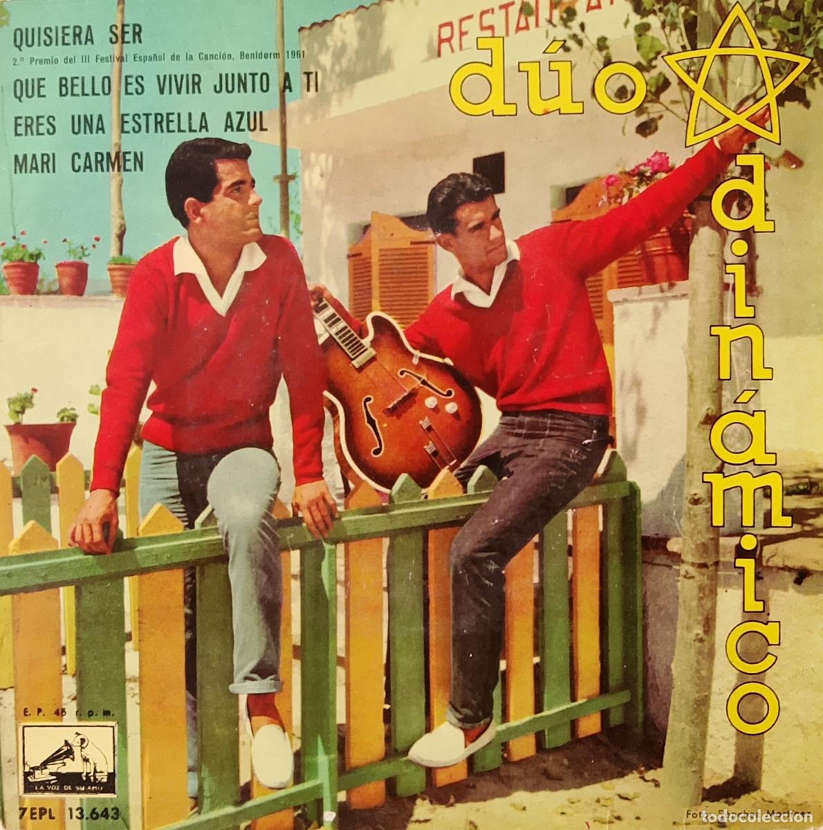 Discos de vinilo: D&uacute;o Din&aacute;mico. Quisiera ser. Vinilo single EP.