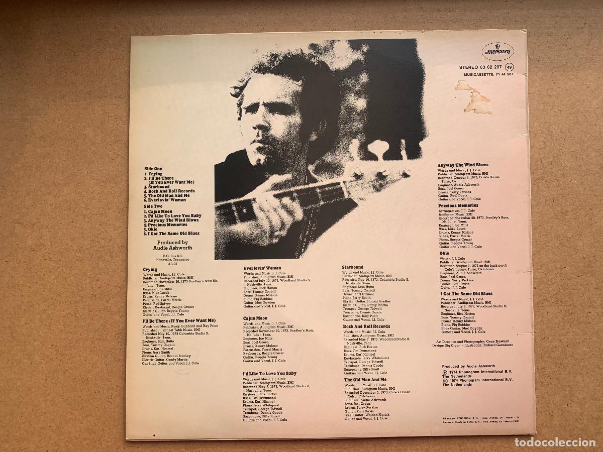 Discos de vinilo: J.J. Cale: Okie - JJ Cale - Foto 3