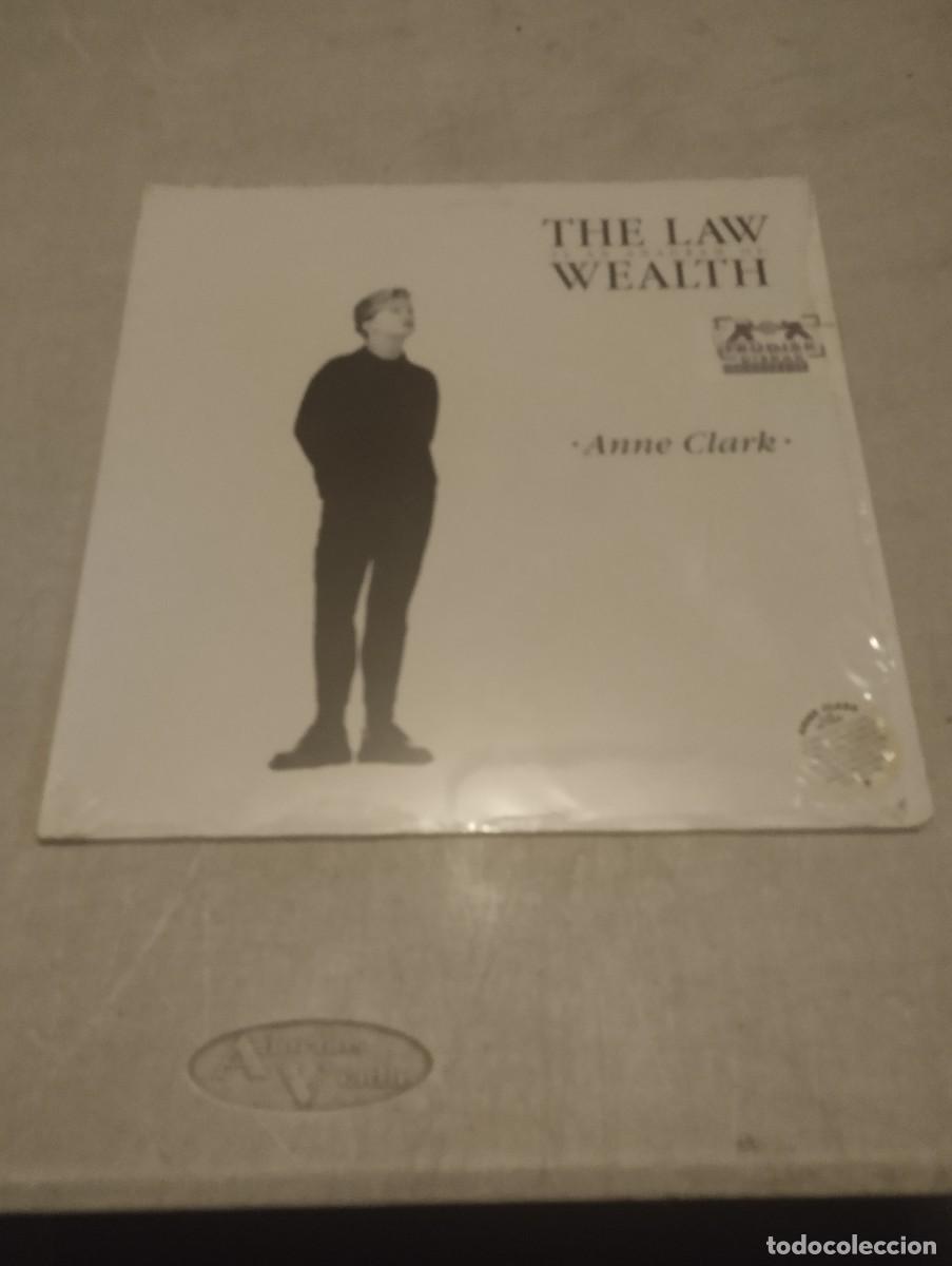 Discos de vinilo: ANNE CLRK LP THE LAW IS AN ANAGRAME OF HEALTH GER.1993 ENCARTE LETRAS