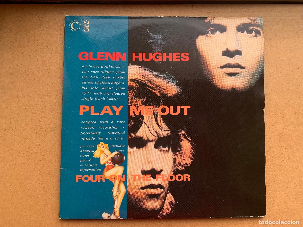 Discos de vinilo: Glenn Hughes: Play Me Out & Four on The Flour - Dobe L.P.