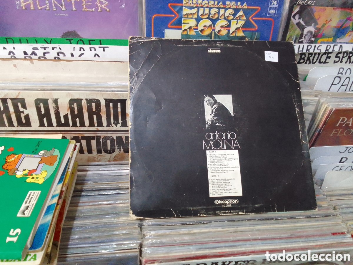 Discos de vinilo: El inimitable, Antonio Molina - Foto 2