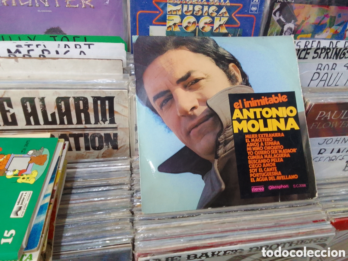 Discos de vinilo: El inimitable, Antonio Molina