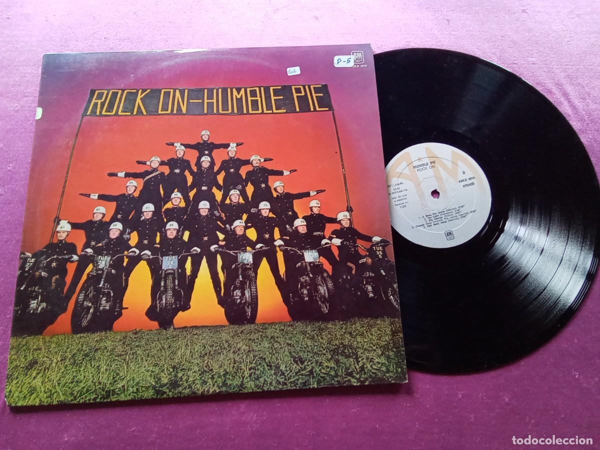 Discos de vinilo: HUMBLE PIE ROCK ON 1977 LP MAC1