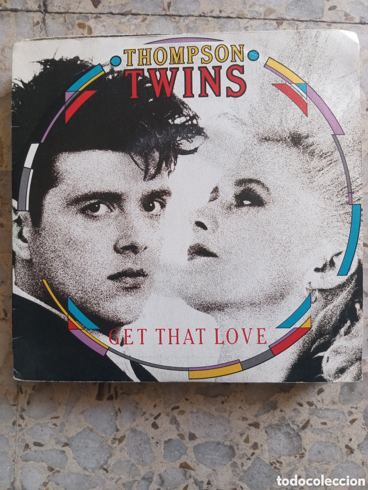 Discos de vinilo: SGL THOMPSON TWINS GET THAT LOVE 1987 PROMO