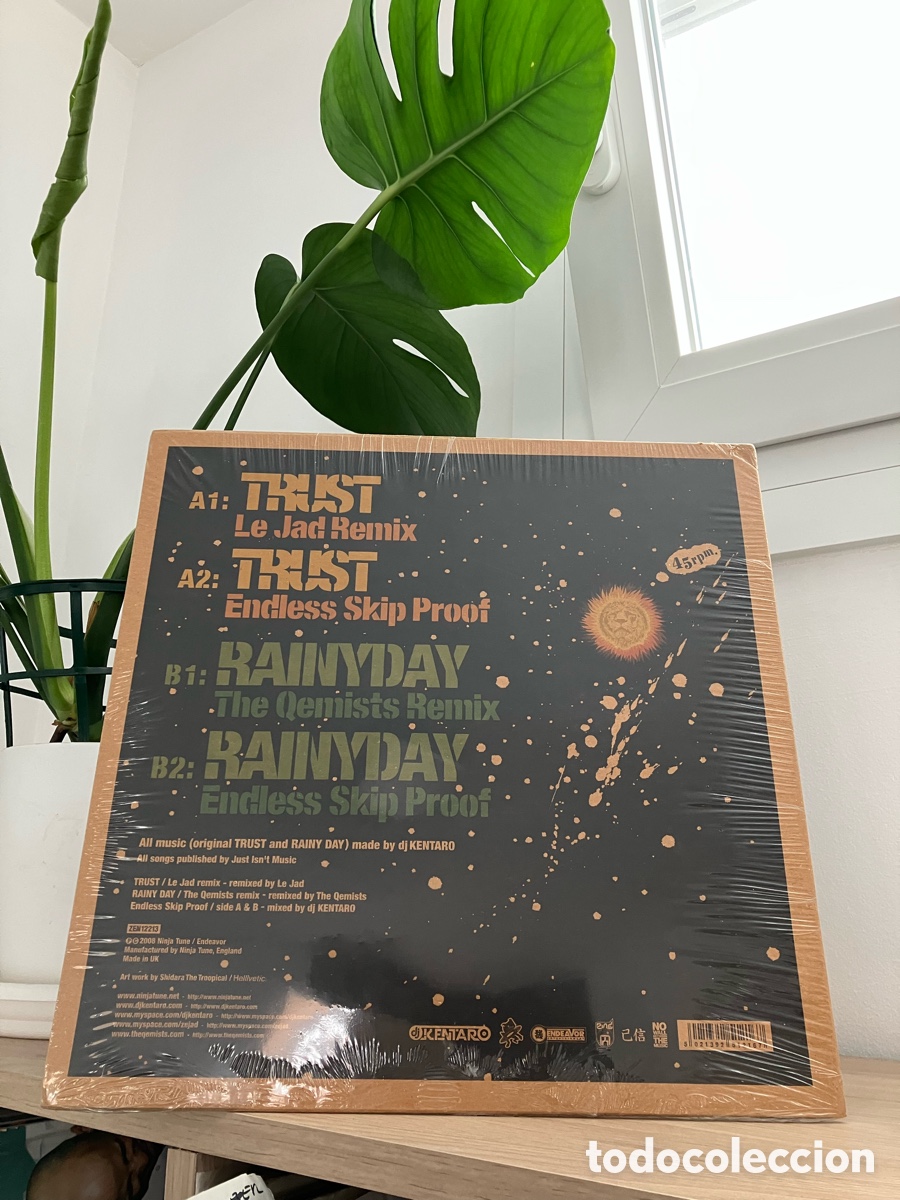 Discos de vinilo: Dj Kentaro - Trust 12&rdquo; - Foto 4