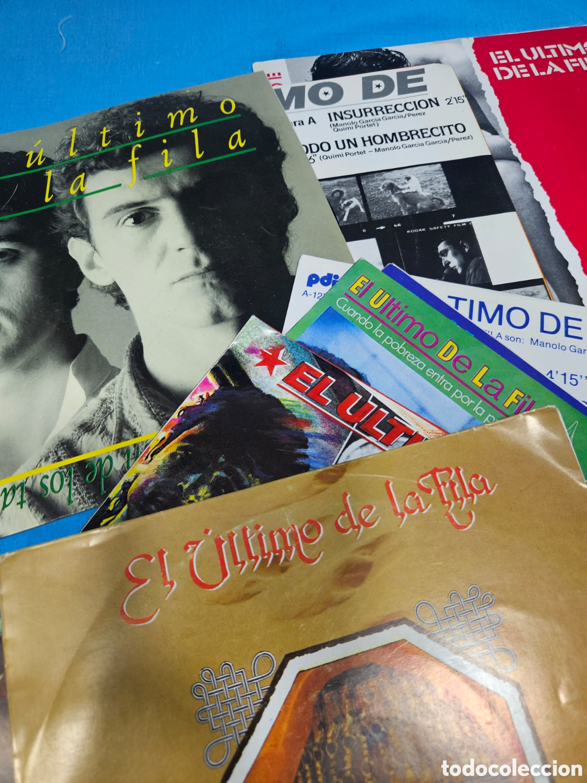 Discos de vinilo: COLECCION 9 DISCOS DE VINILO EL ULTIMO DE LA FILA - Foto 2