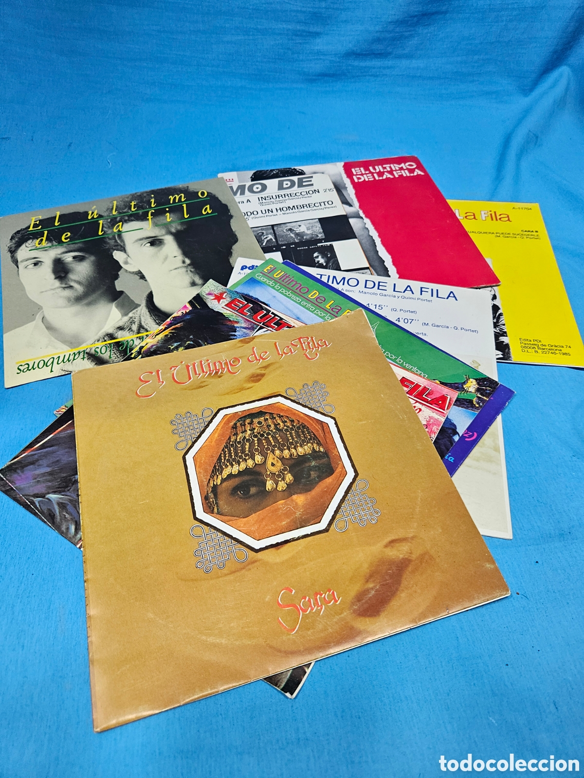 Discos de vinilo: COLECCION 9 DISCOS DE VINILO EL ULTIMO DE LA FILA - Foto 1