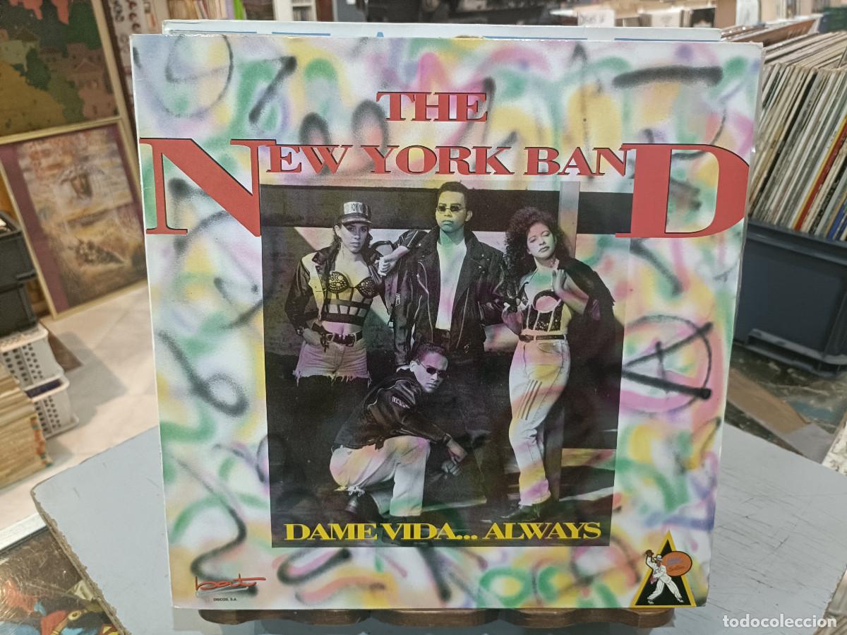 Discos de vinilo: The New York Band - Dame Vida - LP. sello BAT 1991