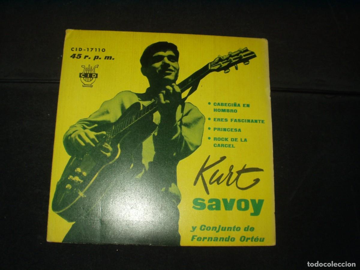 Discos de vinilo: KURT SAVOY EP ROCK DE LA CARCEL+3 - Foto 1