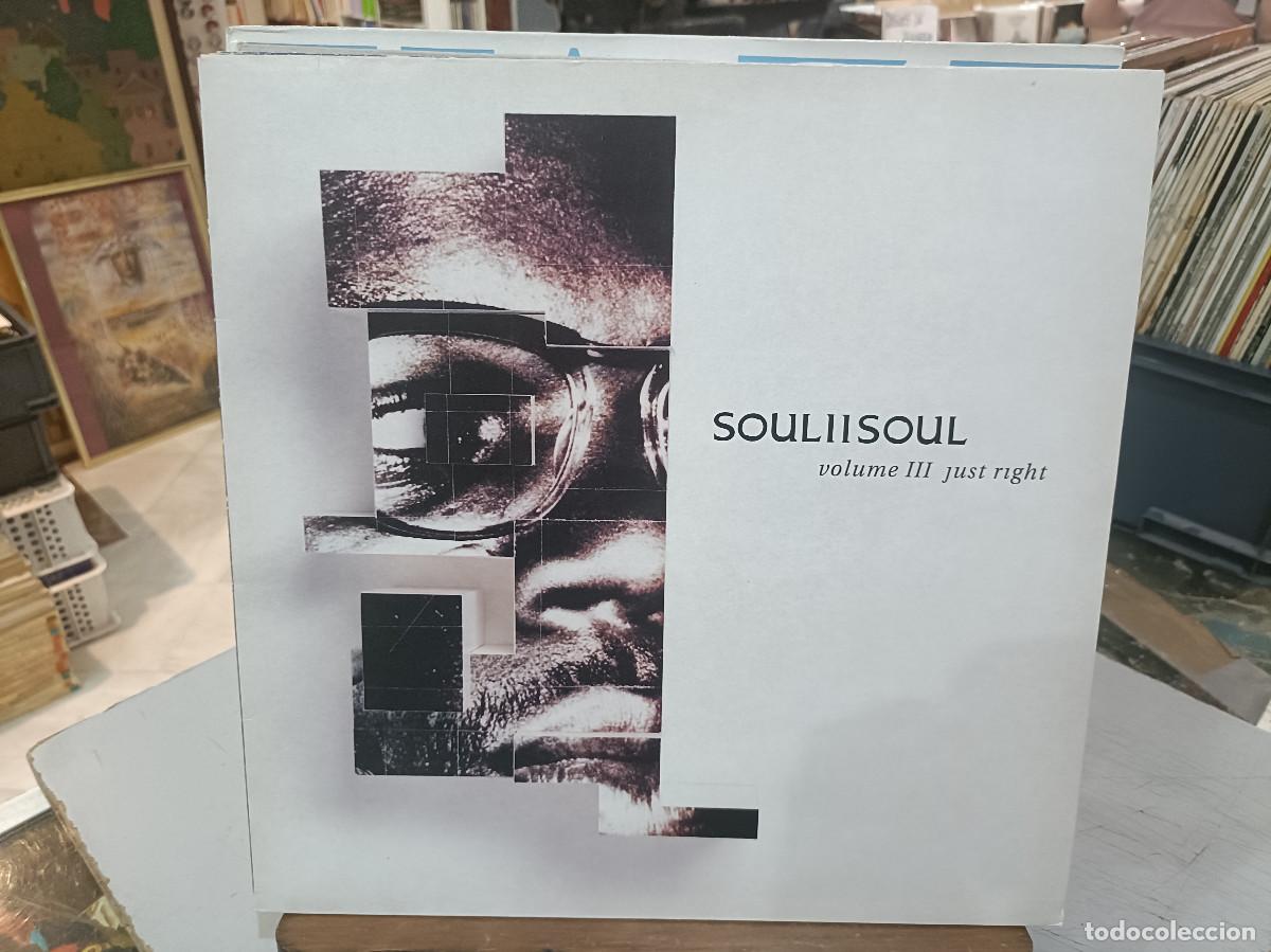 Discos de vinilo: Soul II Soul - Volume III, Just Right - LP. TEN Records 1992