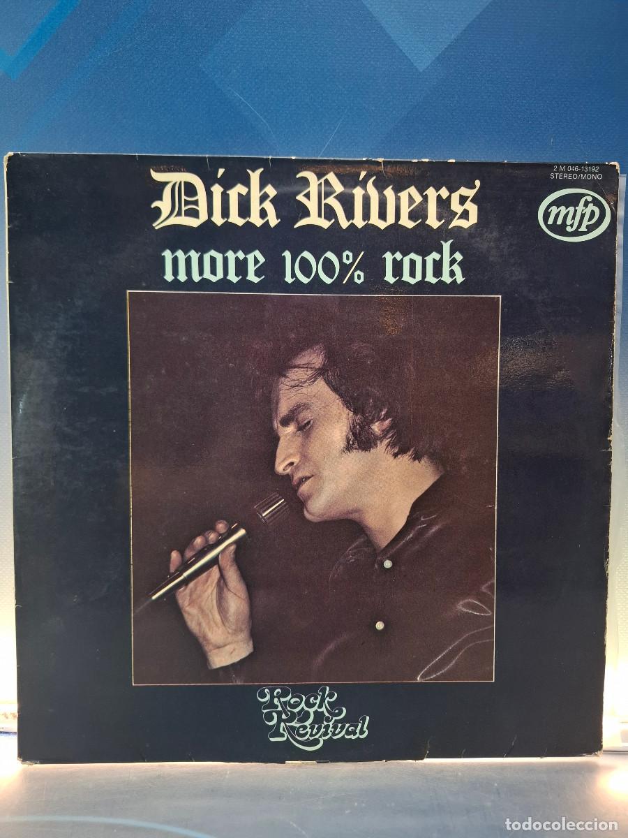 Discos de vinilo: Disco, Lp, Dick Rivers, More 100% Rock, 1974 - Foto 1
