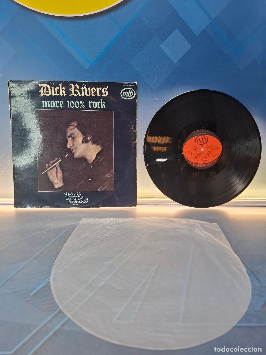 Discos de vinilo: Disco, Lp, Dick Rivers, More 100% Rock, 1974 - Foto 4
