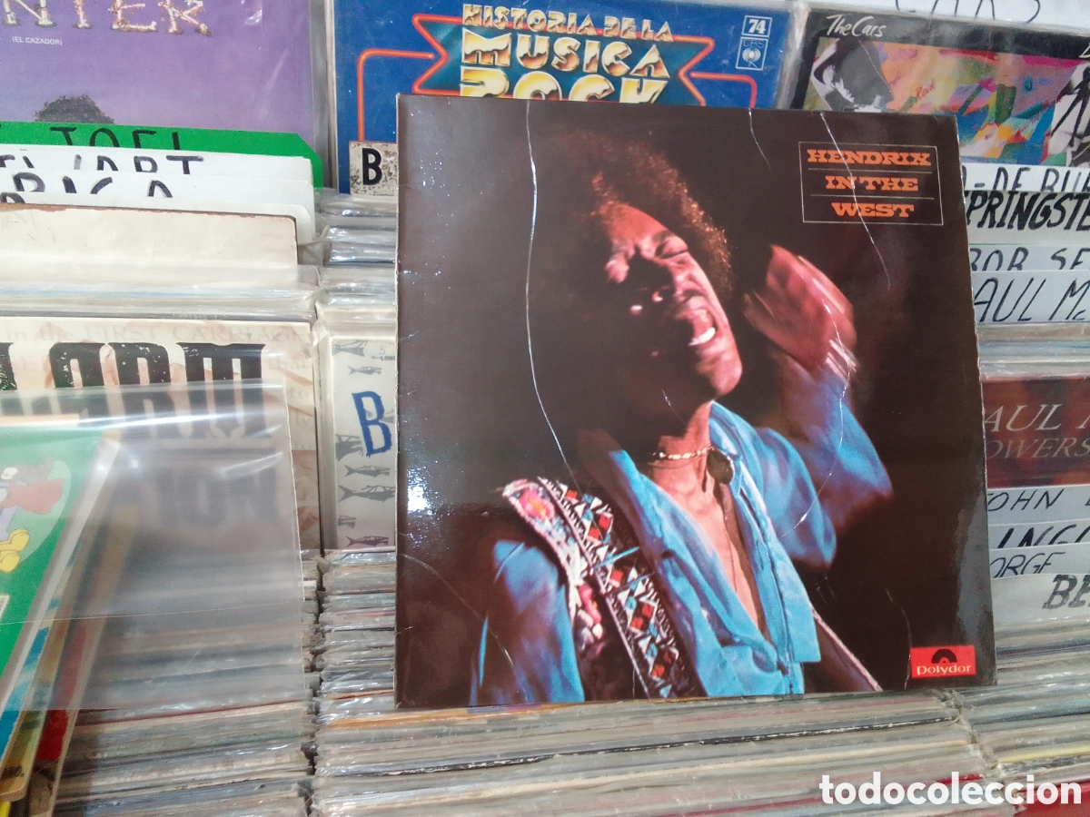 Discos de vinilo: Jimmy Hendrix,in the west