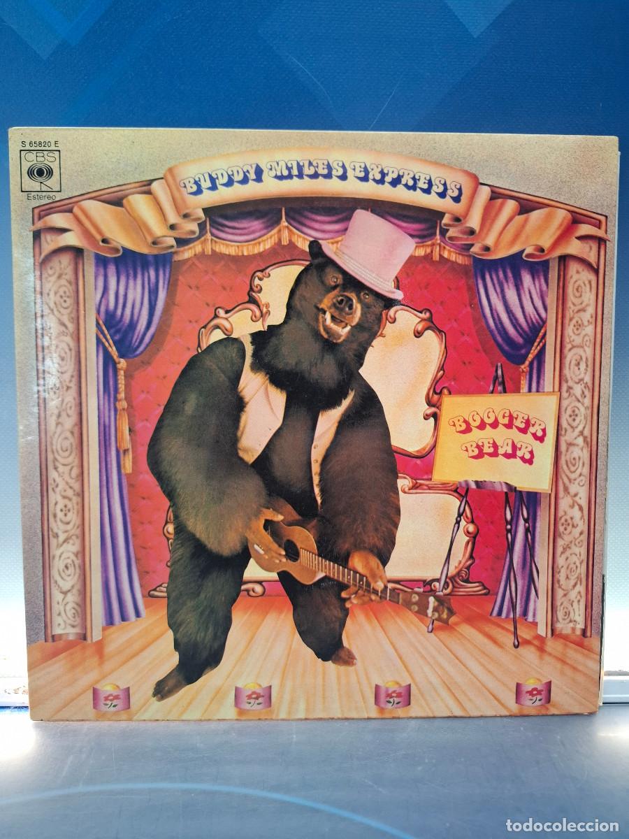 Discos de vinilo: Disco, Lp, Buddy Miles Express, Booger Bear, 1973