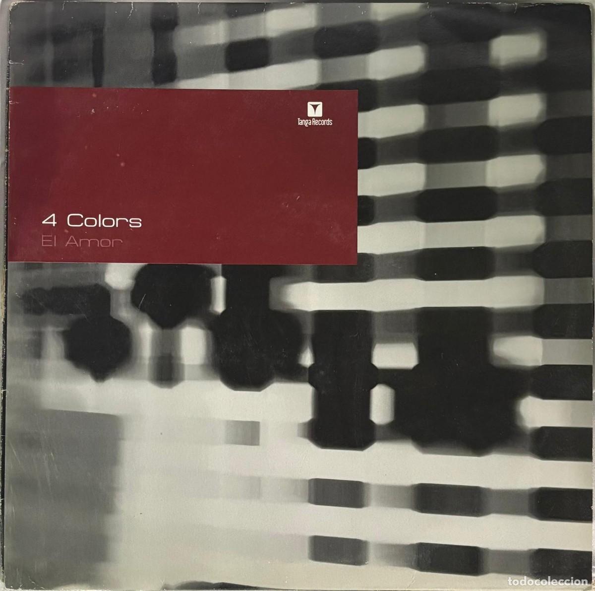 Discos de vinilo: LP MAXI SINGLE 4 COLORS-PASTIS & BUENRI. LP-GEXT-820