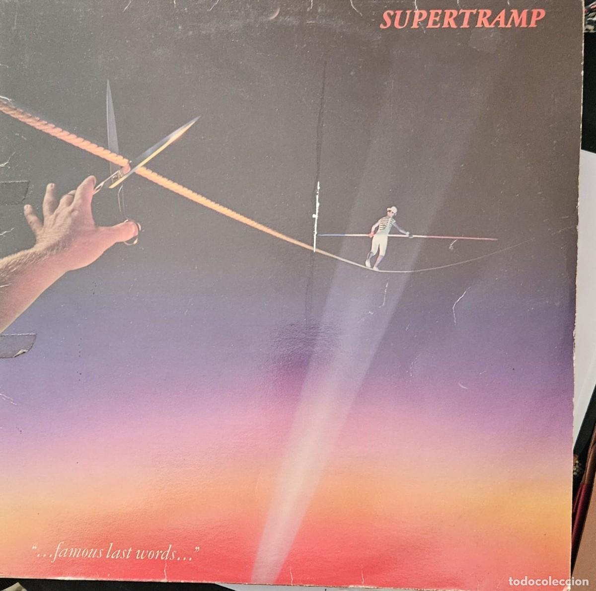 Discos de vinilo: Supertramp - &rdquo;...Famous Last Words...&rdquo; (LP Original 1982) - Foto 1