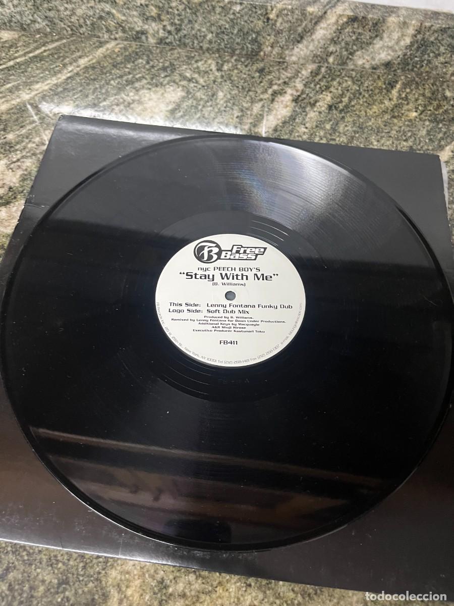 Discos de vinilo: NYC Peech Boys Stay With Me - Foto 2