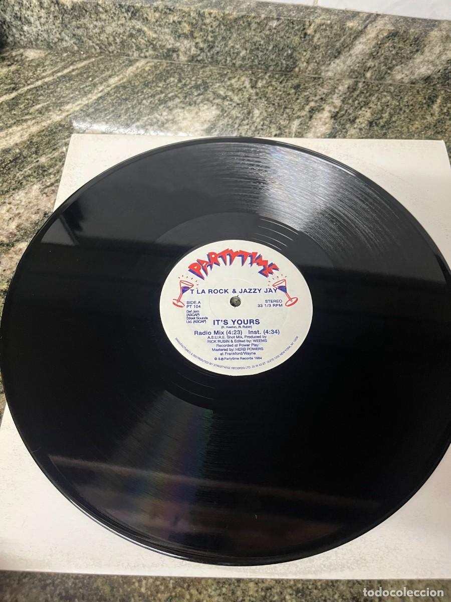 Discos de vinilo: T La Rock & Jazzy Jay &ndash; Its Yours - Foto 2