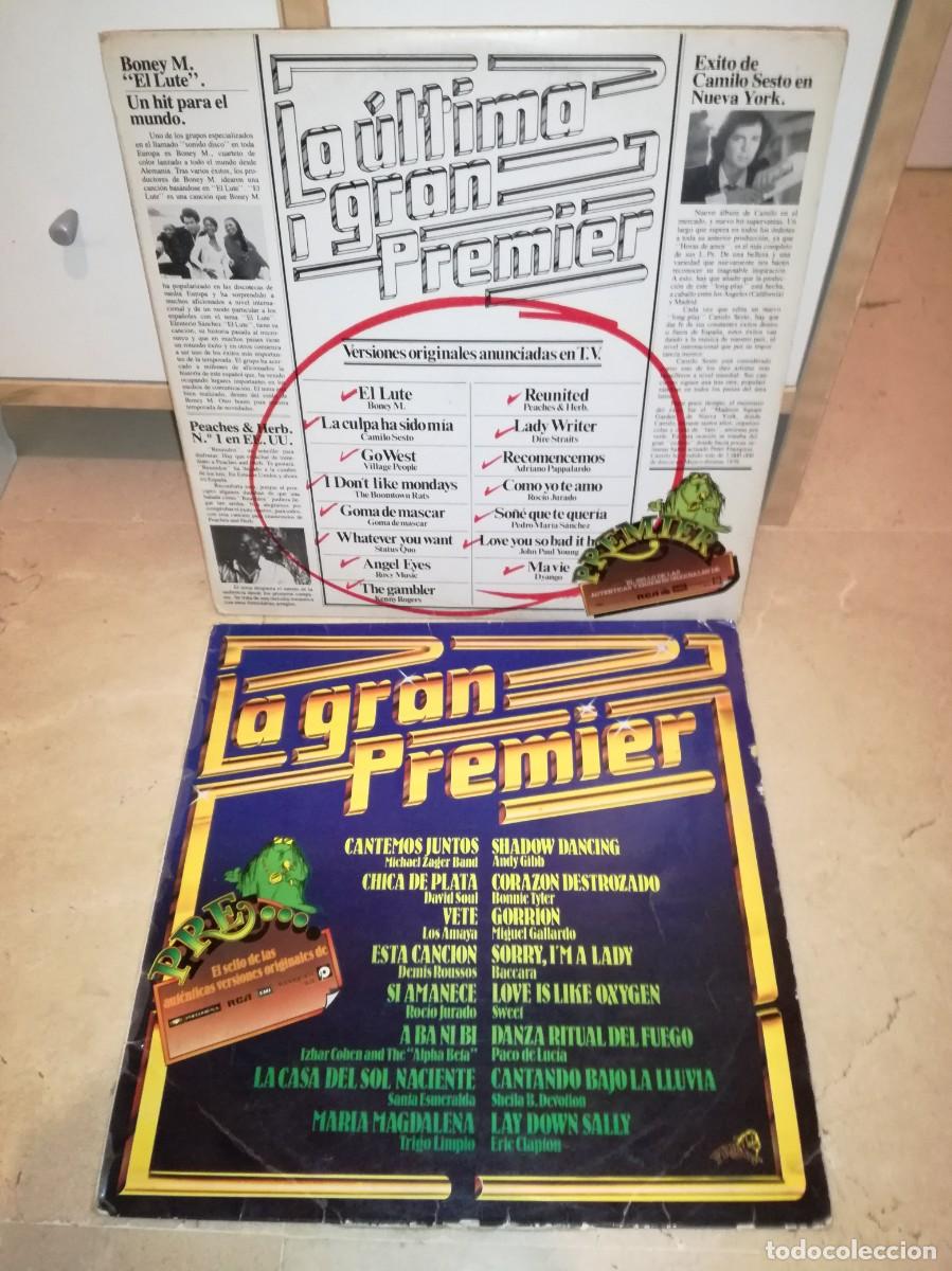 Discos de vinilo: LOTE DE 2 LPs DE LA GRAN PREMIER - Foto 1