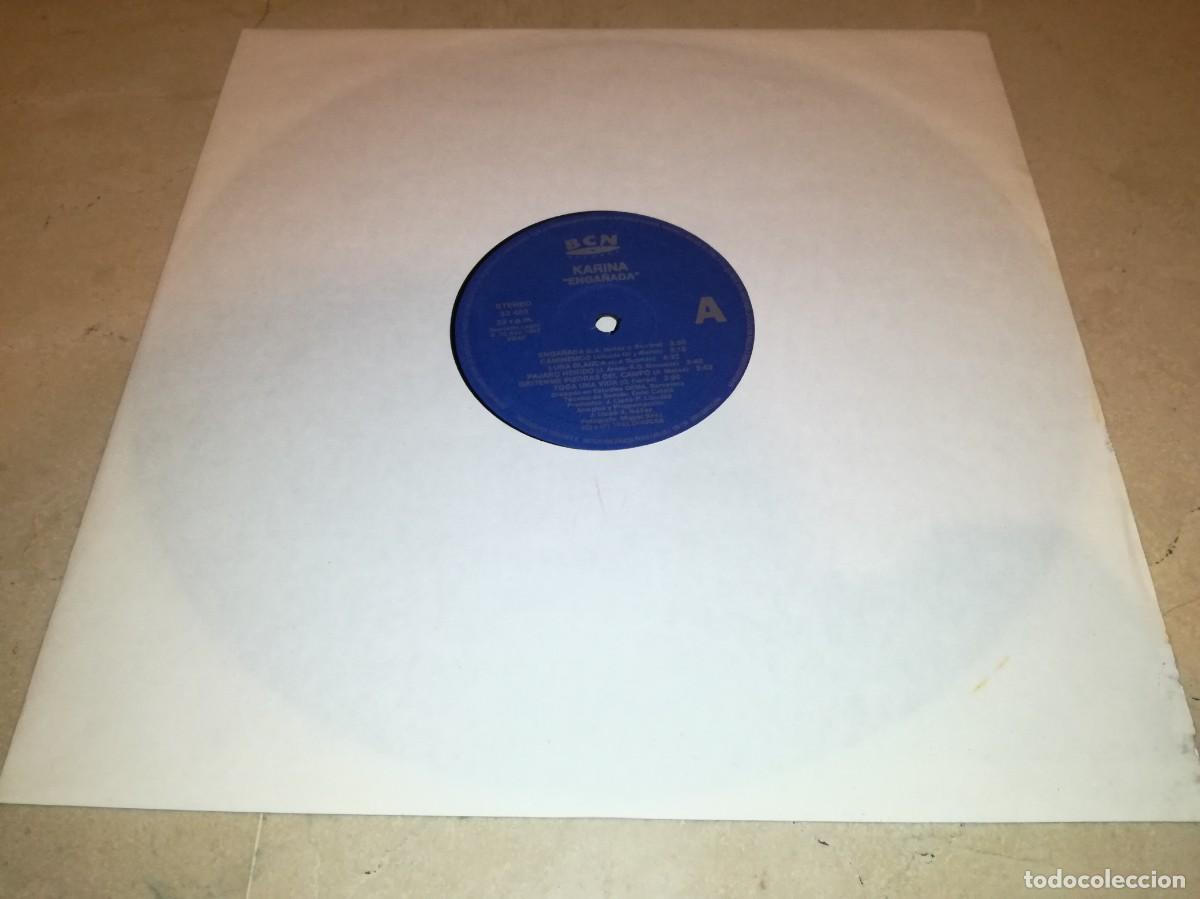 Discos de vinilo: VINILO DE KARINA-ENGA&Ntilde;ADA-ORIGINAL 1992 - Foto 1