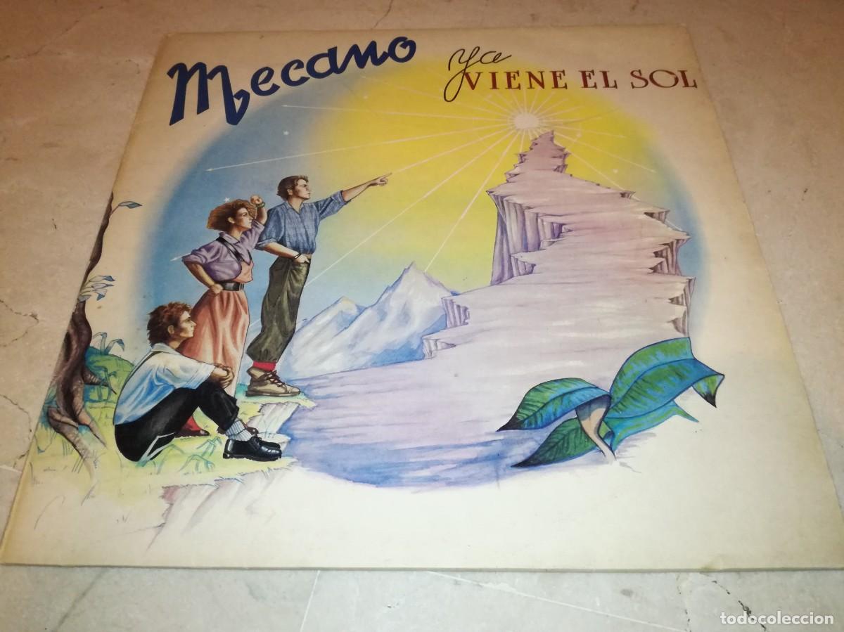 Discos de vinilo: MECANO-YA VIENE EL SOL-CONTIENE ENCARTE-ORIGINAL 1984