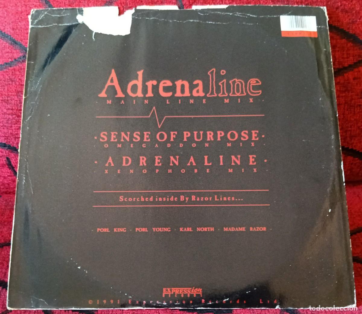 Discos de vinilo: ROSETTA STONE ** Adrenaline ** MAXI SINGLE VINILO 1992 UK - Foto 2