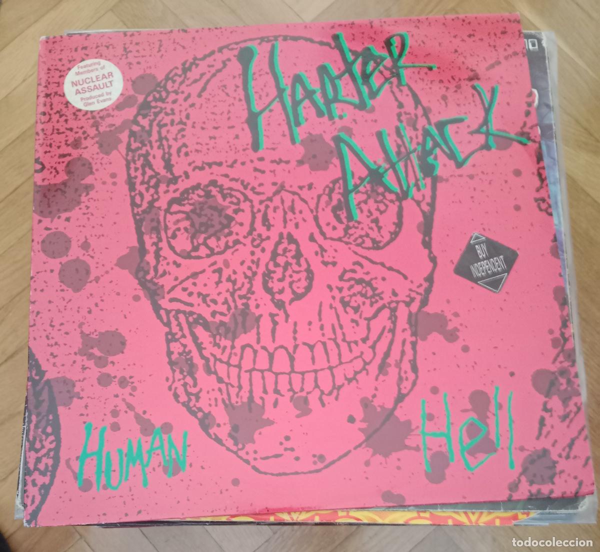 Discos de vinilo: Harter Attack - Human hell Lp - Foto 1