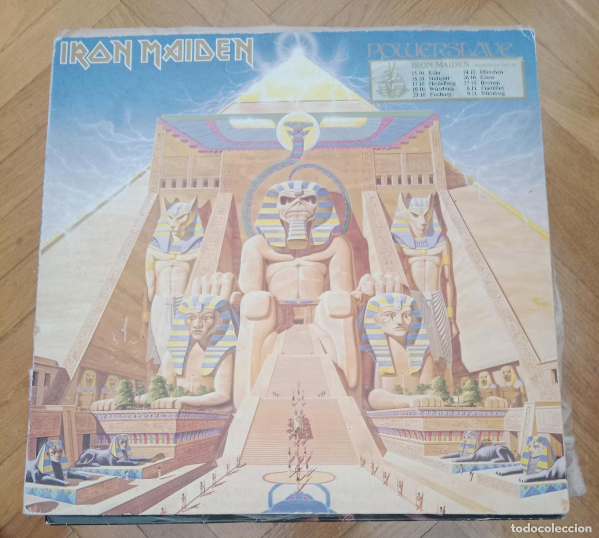 Discos de vinilo: Iron Maiden - Powerslave Lp Europa 1984 - Foto 1