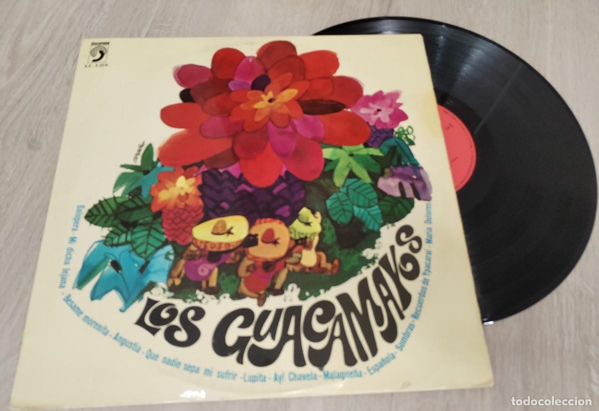 Discos de vinilo: LOS GUACAMAYOS - LP- MISMO NOMBRE ..LP DISCOPHON - ESPA&Ntilde;OL DE 1967 ..12 GRANDES TEMAS