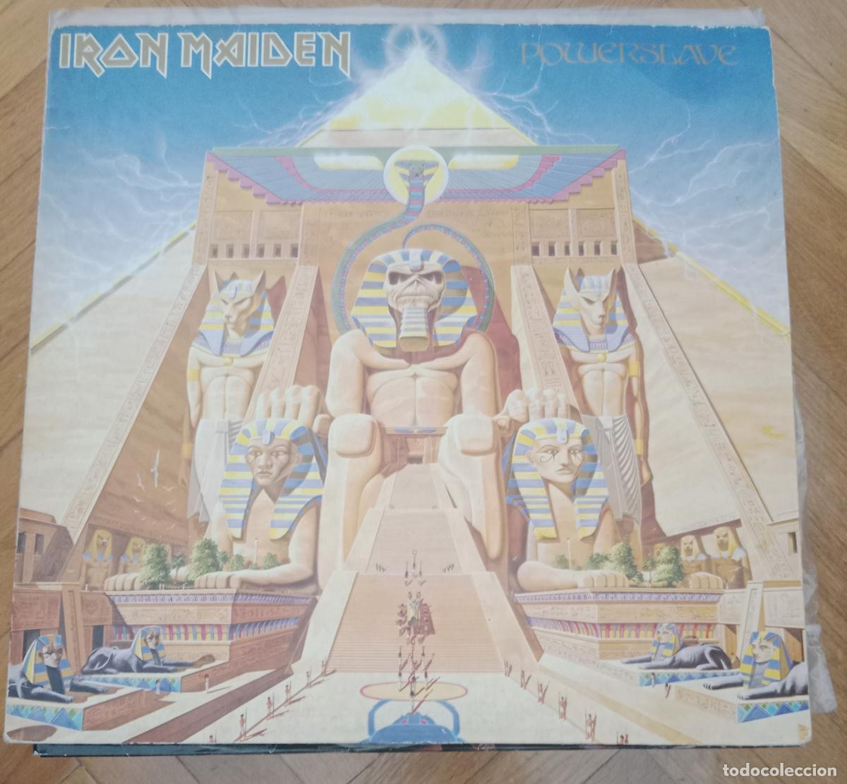 Discos de vinilo: Iron Maiden - Powerslave Lp Europa 1984 - Foto 1