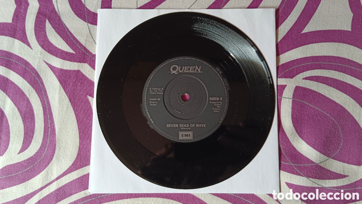 Discos de vinilo: Queen &ndash; Friends Will Be Friends 7&rdquo; Single - Foto 4