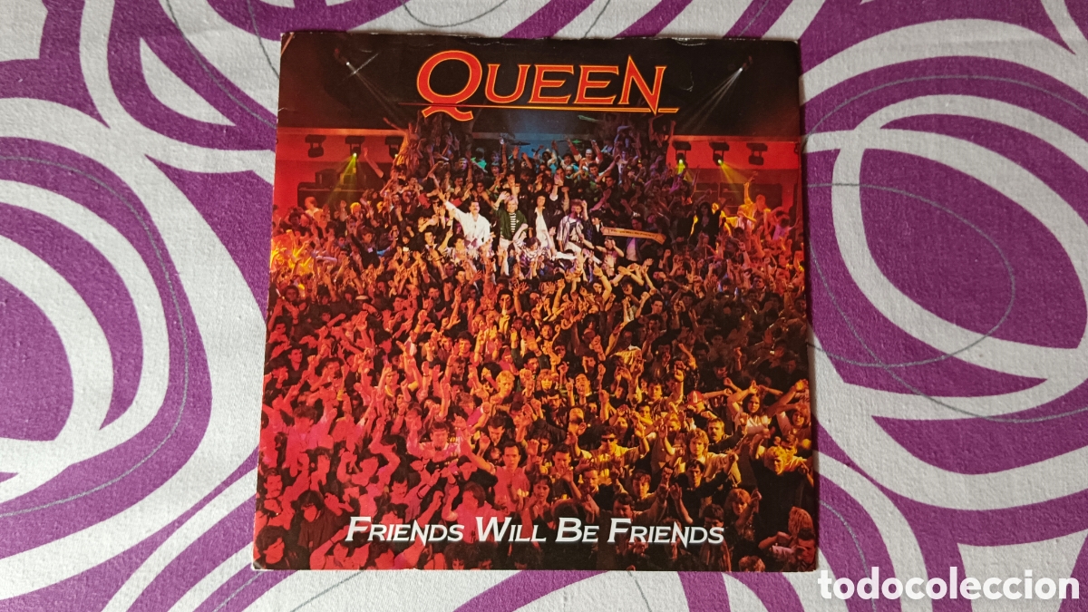 Discos de vinilo: Queen &ndash; Friends Will Be Friends 7&rdquo; Single - Foto 1