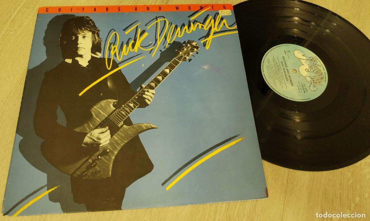 Discos de vinilo: RICK DERRINGER - GUITARS AND WOMEN ..LP DE BLUE KY - 1979 - EDITADO EN U.K - BUEN ESTADO