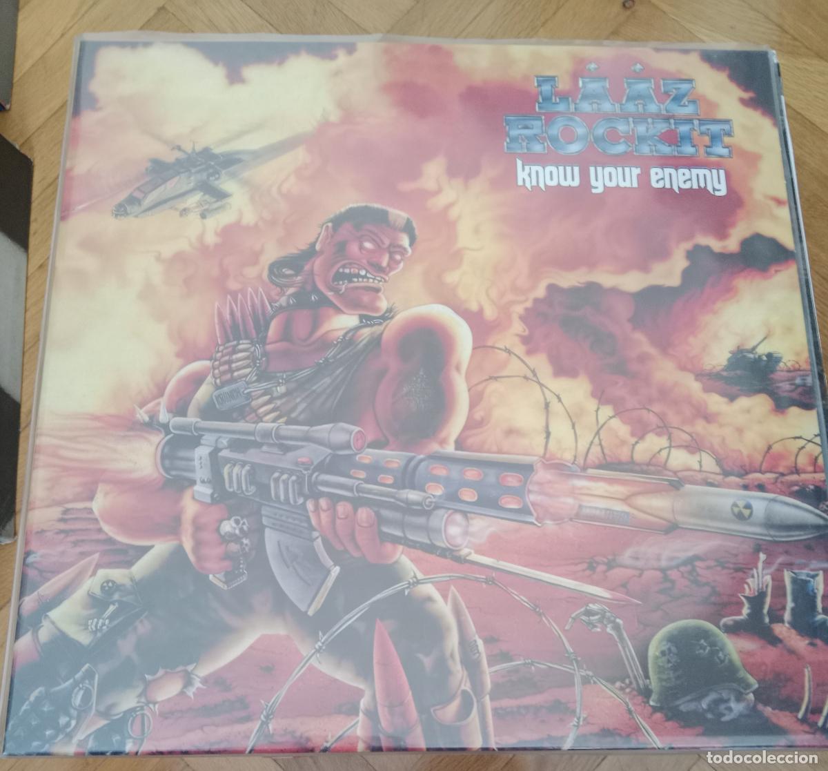 Discos de vinilo: Laaz Rockit - Know your enemy Lp nuevo - Foto 1