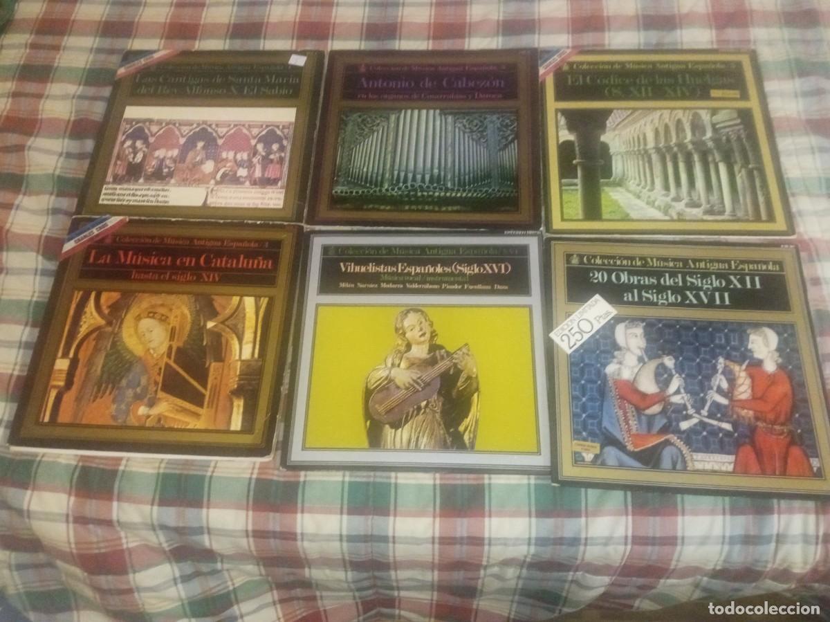 Discos de vinilo: Lote de discos musica antigua espa&ntilde;ola