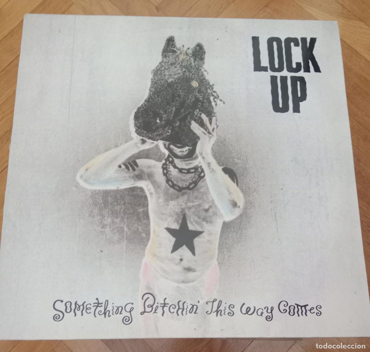 Discos de vinilo: Lock Up - Something bitcing... Lp - Foto 1