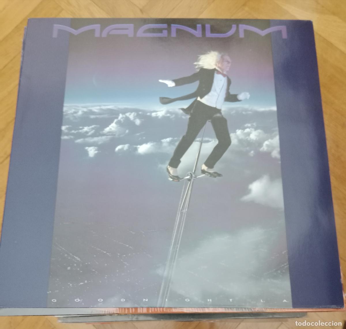 Discos de vinilo: Magnum - Goodnight LA Lp 80s - Foto 1