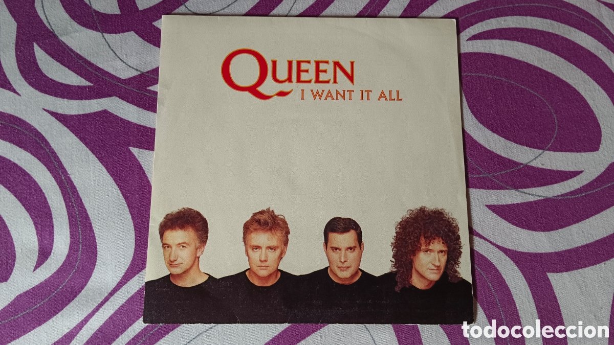 Discos de vinilo: Queen &ndash; I Want It All 7&rdquo; Single - Foto 1