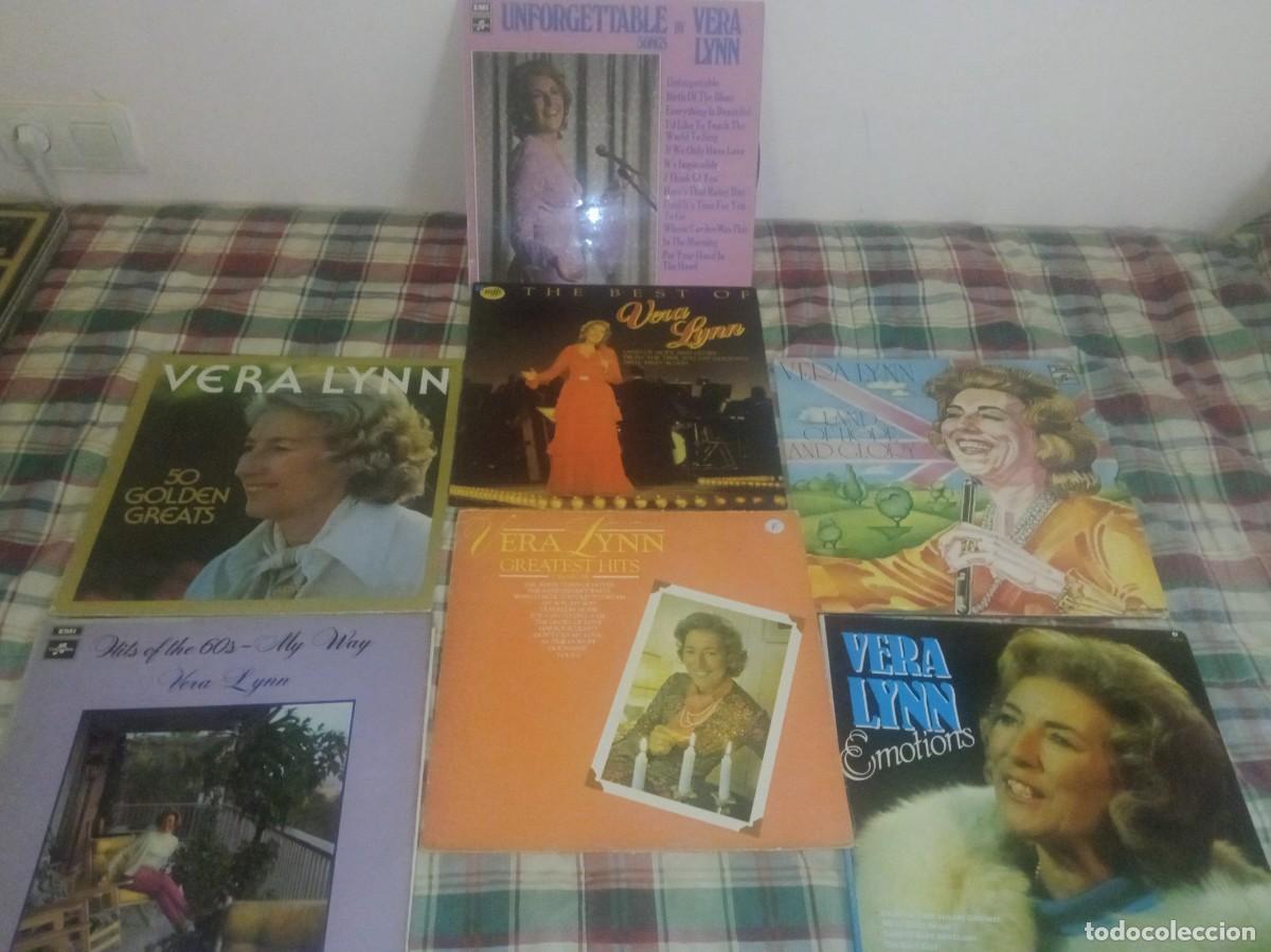 Discos de vinilo: Lote de discos de Vera Lynn