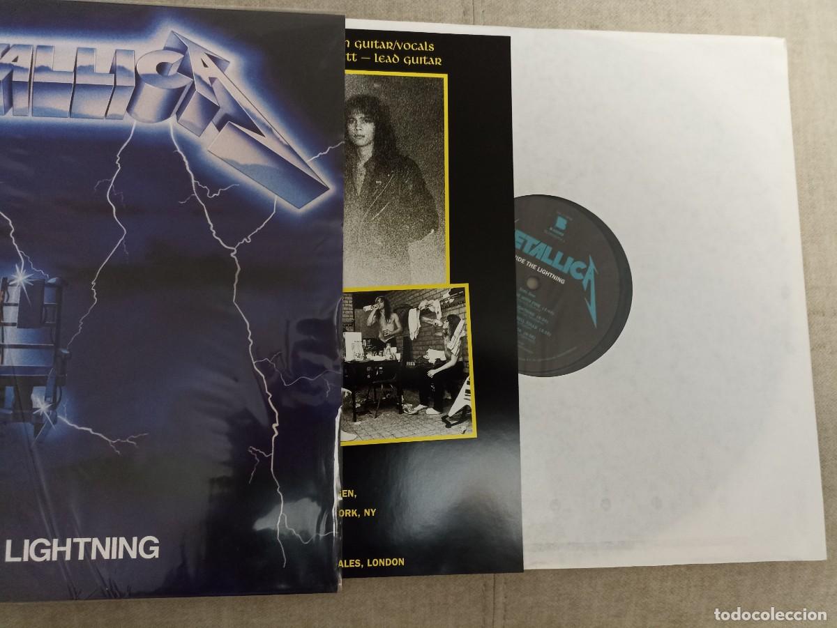 Discos de vinilo: Metallica. Ride The Lightning. LP. 2015 - Foto 3